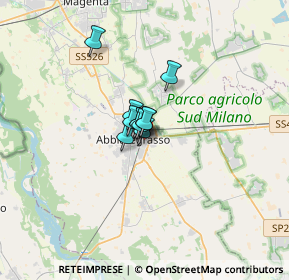 Mappa Via Tommaso Grossi, 20081 Abbiategrasso MI, Italia (1.26273)