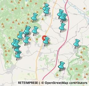 Mappa Via del Commercio, 36024 Mossano VI, Italia (4.407)