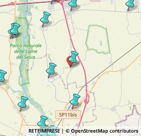 Mappa Via Roma, 28060 Casalvolone NO, Italia (7.1405)