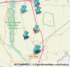 Mappa Via Roma, 28060 Casalvolone NO, Italia (4.3135)