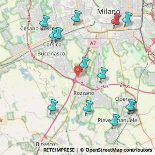 Mappa Strada 3, 20090 Rozzano MI, Italia (5.34462)
