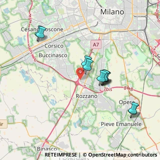 Mappa Strada 3, 20090 Rozzano MI, Italia (3.59091)