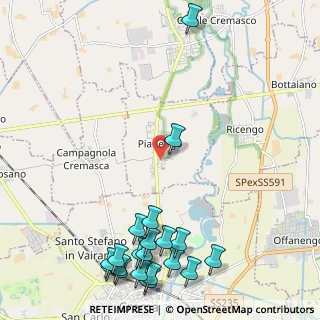 Mappa Via al Cimitero di Pianengo, 26010 Pianengo CR, Italia (3.0335)