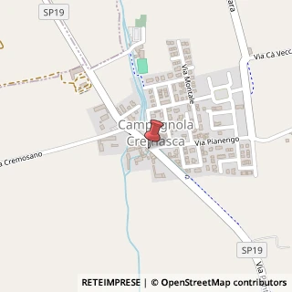 Mappa Via Ponte Rino, 22, 26010 Campagnola Cremasca, Cremona (Lombardia)