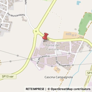 Mappa Località Ponte del Cantone, 1/3, 25010 Pozzolengo, Brescia (Lombardia)