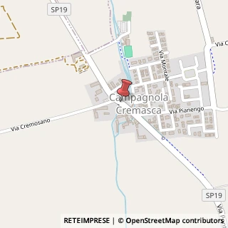 Mappa Via Ponte Rino, 28, 26010 Campagnola Cremasca, Cremona (Lombardia)