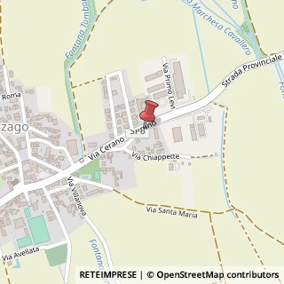 Mappa Via Cerano, 16, 28060 Casale Monferrato, Alessandria (Piemonte)