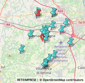 Mappa Via Crocetta, 37066 Sommacampagna VR, Italia (3.4025)