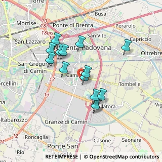 Mappa Via Lussemburgo, 35127 Padova PD, Italia (1.55)