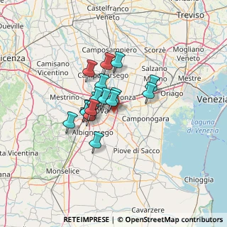Mappa Via Lussemburgo, 35127 Padova PD, Italia (8.83765)