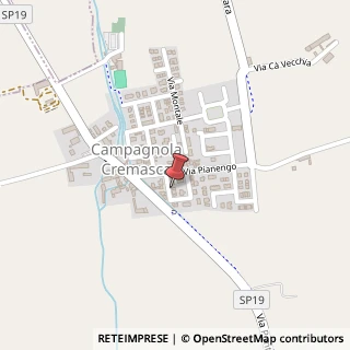 Mappa Via Giosuè Carducci, 5, 26010 Campagnola Cremasca, Cremona (Lombardia)