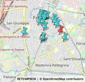 Mappa Piazza Prato della Valle, 35122 Padova PD, Italia (0.809)