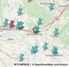 Mappa Corso Venezia, 37047 San Bonifacio VR, Italia (9.11)