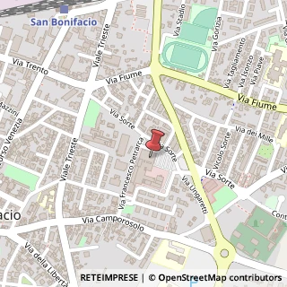 Mappa Via Sorte, 37047 San Bonifacio, Verona (Veneto)