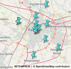 Mappa Via Prato della Valle, 35123 Padova PD, Italia (3.175)