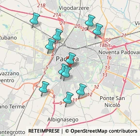 Mappa Via Prato della Valle, 35123 Padova PD, Italia (3.34091)