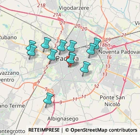 Mappa Via Prato della Valle, 35123 Padova PD, Italia (2.78364)