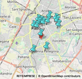 Mappa Via Prato della Valle, 35123 Padova PD, Italia (1.445)