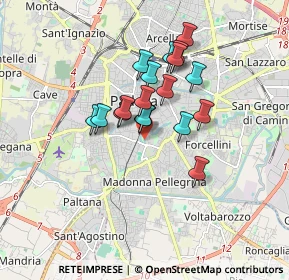 Mappa Via Prato della Valle, 35123 Padova PD, Italia (1.3)