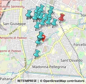 Mappa Via Prato della Valle, 35123 Padova PD, Italia (0.8675)
