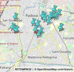 Mappa Via Prato della Valle, 35123 Padova PD, Italia (0.935)