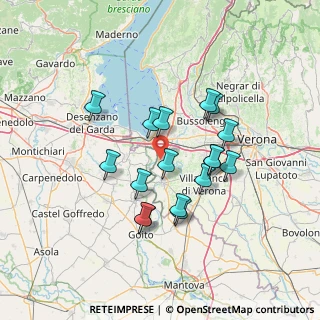 Mappa Località Cà Nuova Salionze, 37067 Valeggio sul Mincio VR, Italia (12.00588)
