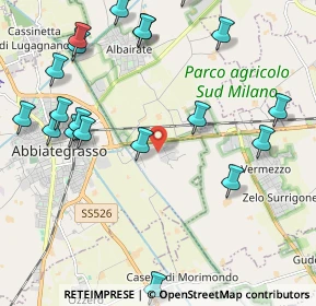 Mappa Via Mendosio, 20081 Abbiategrasso MI, Italia (2.593)