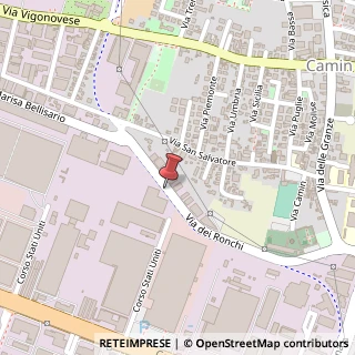 Mappa Via dei Ronchi, 3, 35127 Padova, Padova (Veneto)
