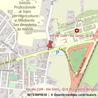 Mappa Via dei Colli, 9/11, 35142 Padova, Padova (Veneto)