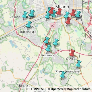 Mappa Centro direzionale Milanofiori Strada 6 Palazzo N, 20089 Rozzano MI, Italia (5.249)