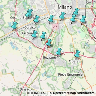 Mappa Centro direzionale Milanofiori Strada 6 Palazzo N, 20089 Rozzano MI, Italia (4.79)