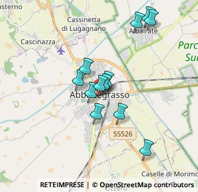 Mappa Via Cortazza, 20081 Abbiategrasso MI, Italia (1.4525)