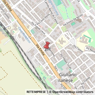 Mappa Viale Milano, 12, 20098 San Giuliano Milanese, Milano (Lombardia)