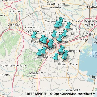 Mappa Via Torino, 35142 Padova PD, Italia (9.95211)