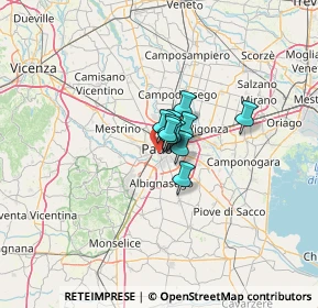 Mappa Via Torino, 35142 Padova PD, Italia (4.52545)