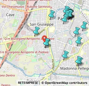 Mappa Via Torino, 35142 Padova PD, Italia (1.269)