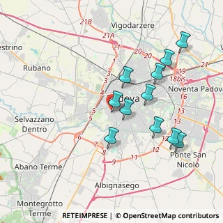 Mappa Via Torino, 35142 Padova PD, Italia (3.59909)