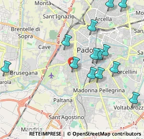 Mappa Via Torino, 35142 Padova PD, Italia (2.13615)