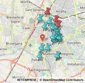 Mappa Via Torino, 35142 Padova PD, Italia (1.44895)