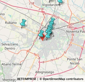 Mappa Via Torino, 35142 Padova PD, Italia (2.77091)
