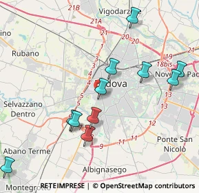 Mappa Via Torino, 35142 Padova PD, Italia (4.19455)