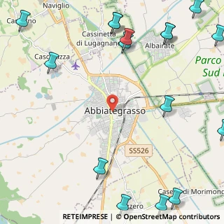 Mappa Via Aldo Annoni, 20081 Abbiategrasso MI, Italia (3.4825)