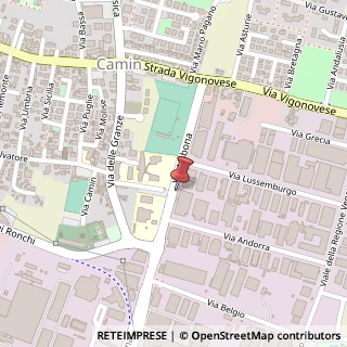 Mappa Via Lisbona, 38, 35127 Padova, Padova (Veneto)