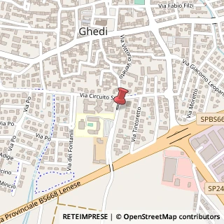 Mappa Strada Gandine, 7, 25016 Ghedi, Brescia (Lombardia)