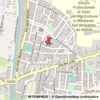 Mappa Via Isacco Newton, 13, 35143 Padova, Padova (Veneto)