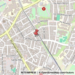 Mappa Via Sertorio Orsato, 6, 35128 Padova, Padova (Veneto)