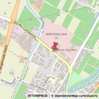 Mappa Via Rio Camparolo, 2, 36045 Lonigo, Vicenza (Veneto)