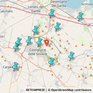 Mappa Via S. Maria della Costa, 46043 Castiglione delle Stiviere MN, Italia (4.73727)