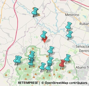 Mappa Via Roma, 35030 Cervarese Santa Croce PD, Italia (4.53625)