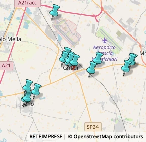 Mappa Via Tintoretto, 25016 Ghedi BS, Italia (3.49313)